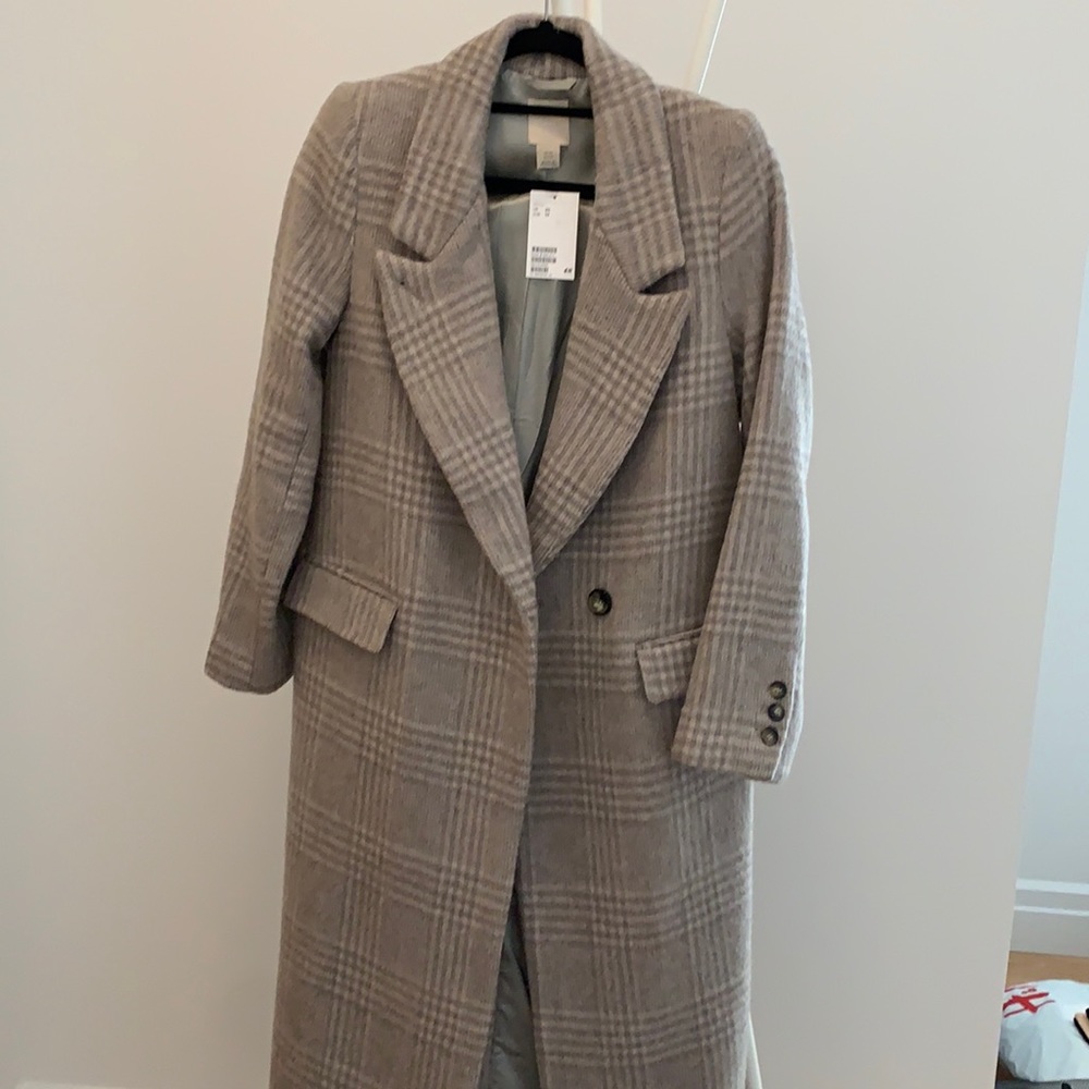 Brand new H&M Manteco wool coat.